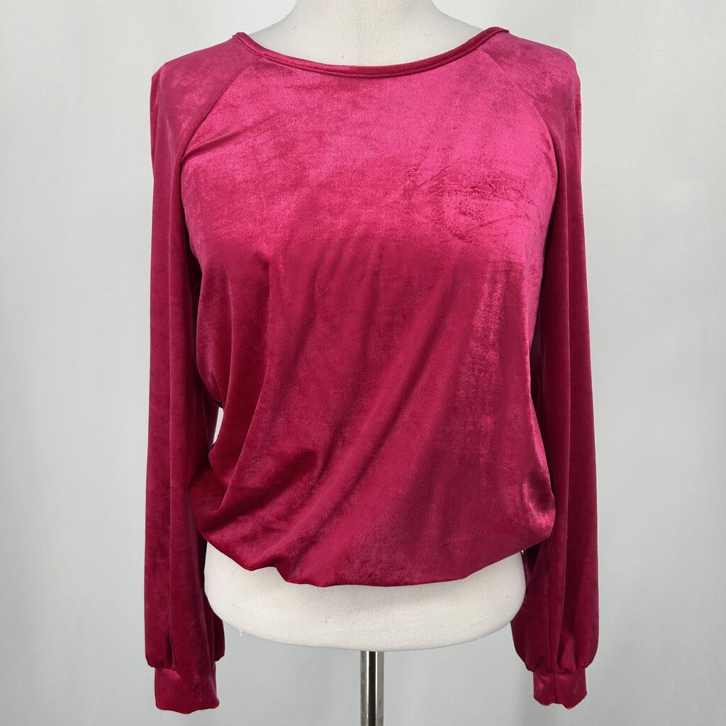 Maeve L/s Velour Pull-over