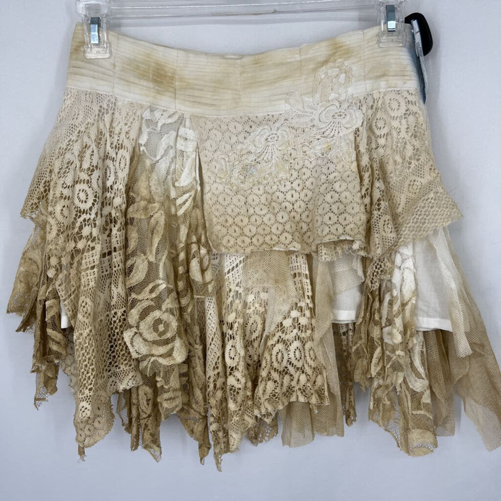 Free People Layered Lace Skirt