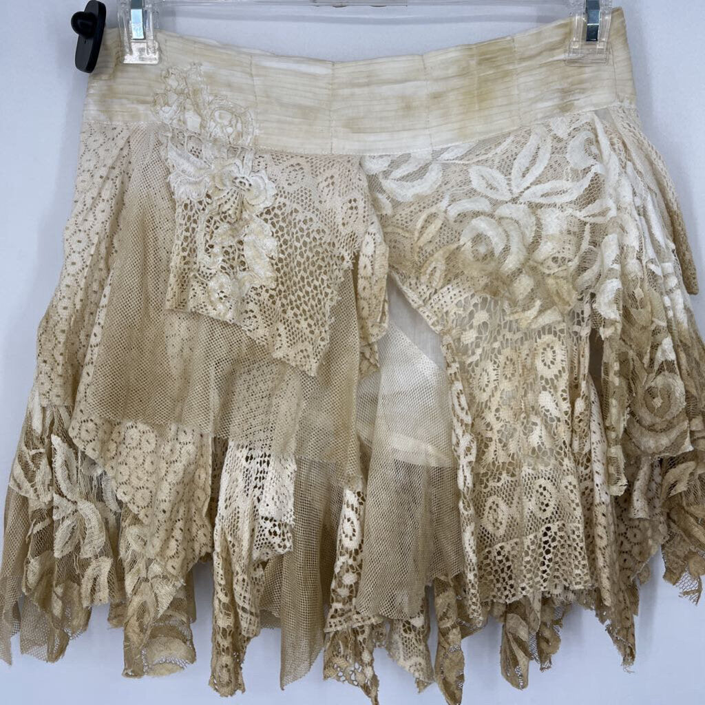 Free People Layered Lace Skirt