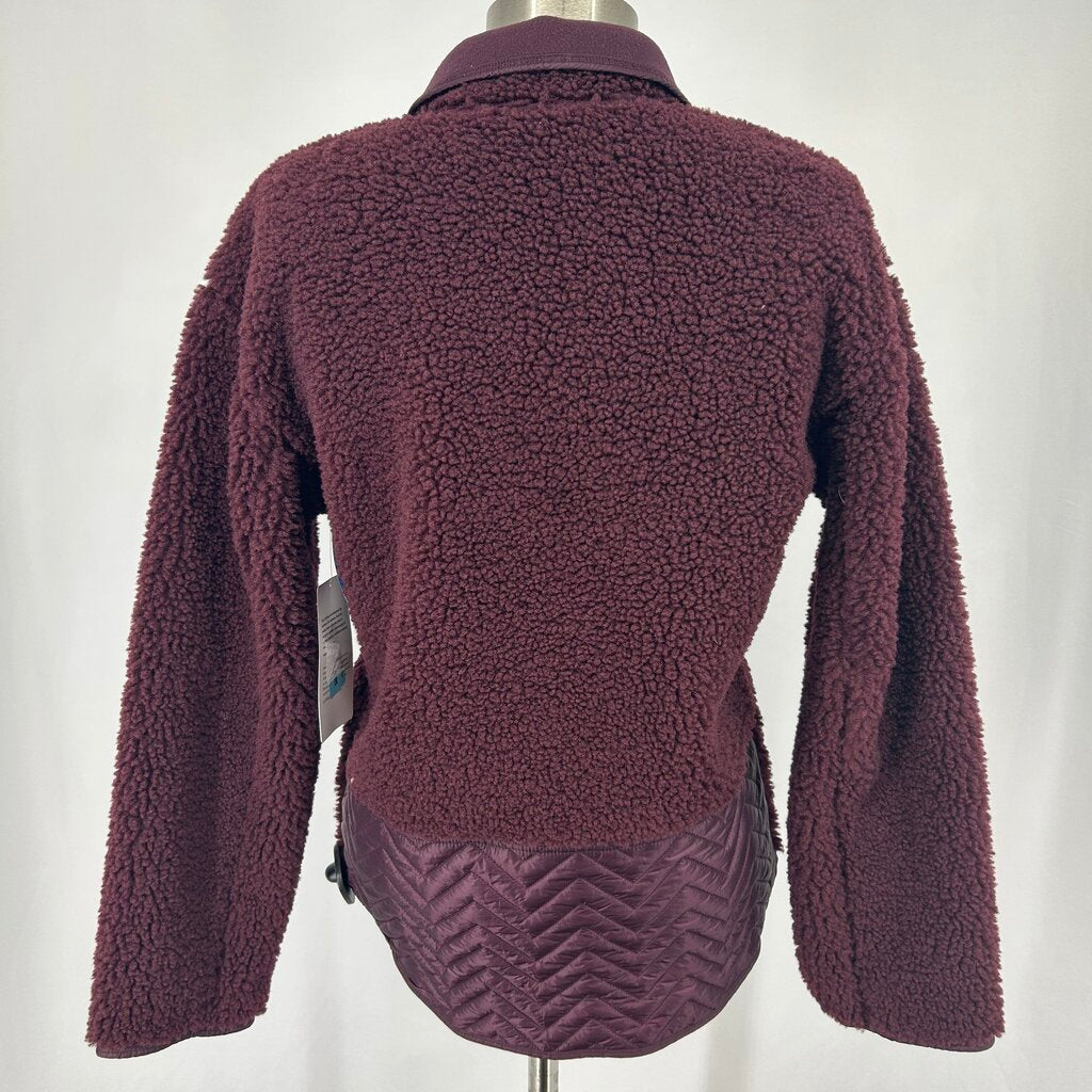 Athleta 1/4 Snap Sherpa Sweatshirt