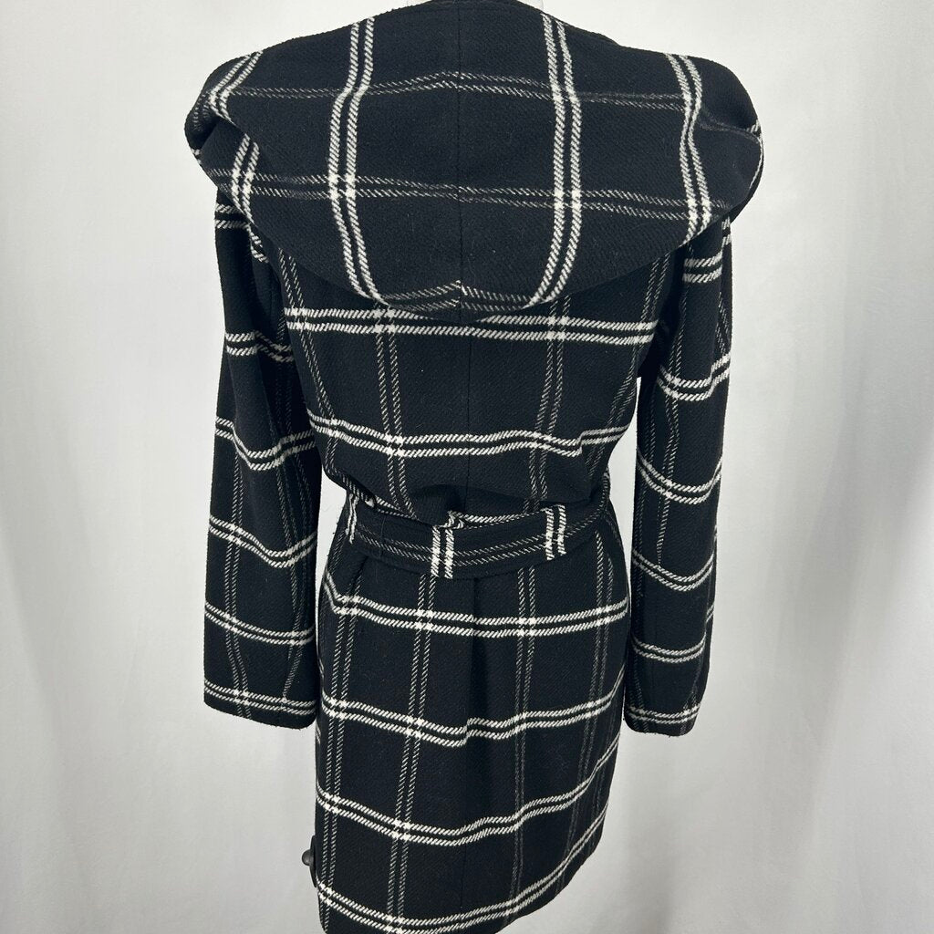 Lauren Plaid Wrap Coat