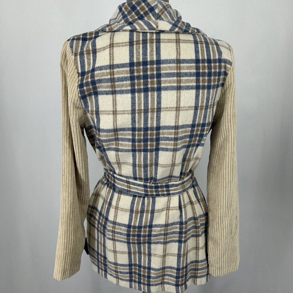 Entro Plaid & Corduroy Shacket
