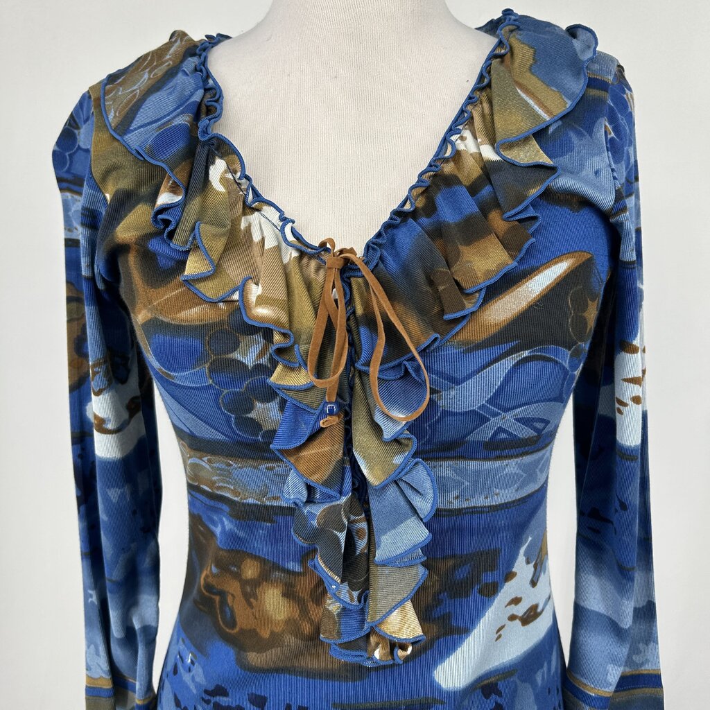 Lynn Ritchie 3/4 Slv Print Shirt