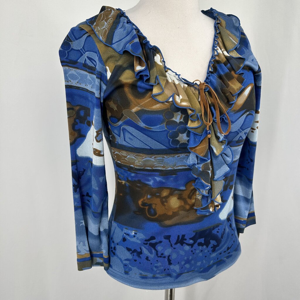 Lynn Ritchie 3/4 Slv Print Shirt