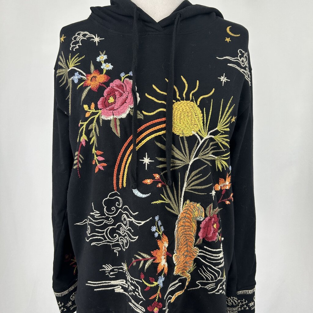 Johnny Was Floral Hoodie