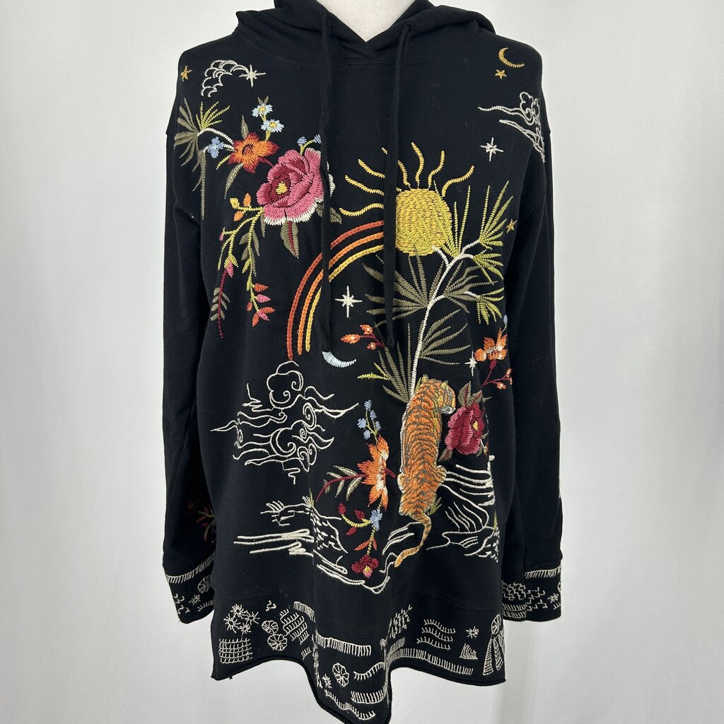 Johnny Was Floral Hoodie