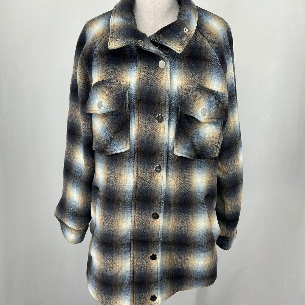 Veronica Beard Plaid Shacket