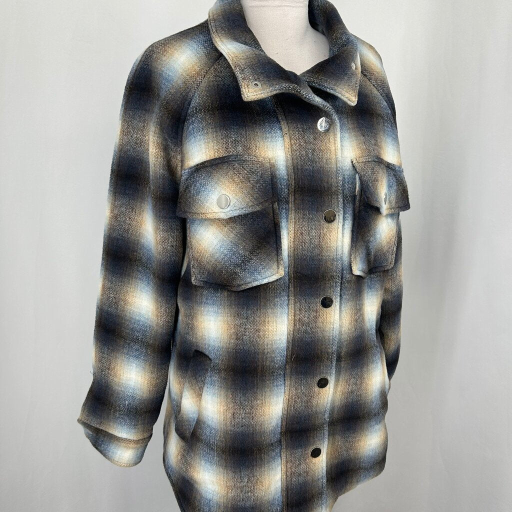 Veronica Beard Plaid Shacket