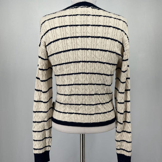 Heartloom L/s Striped Cardigan