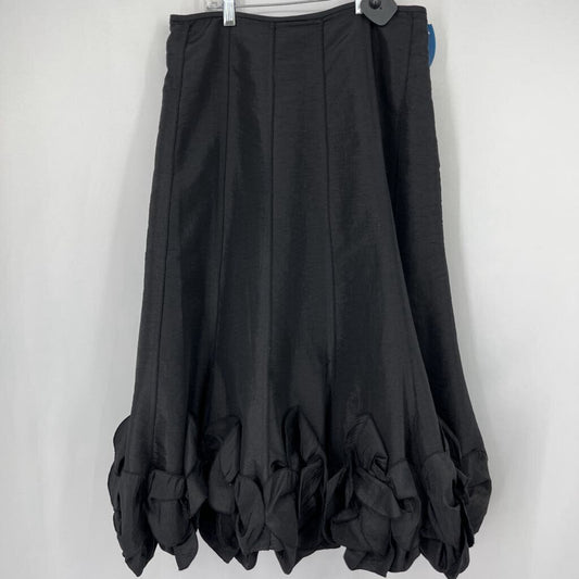 KM Collection Rosette Hem Skirt