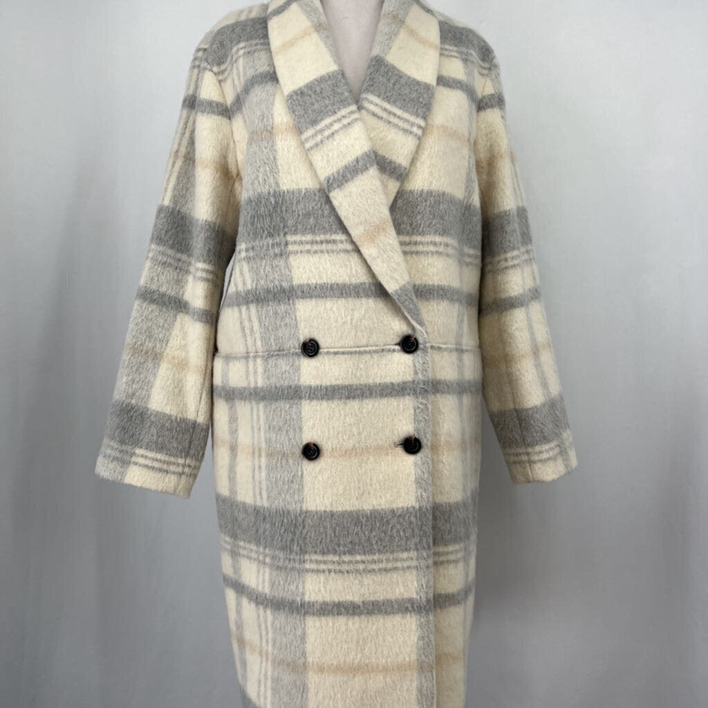 Ann Taylor Plaid Coat