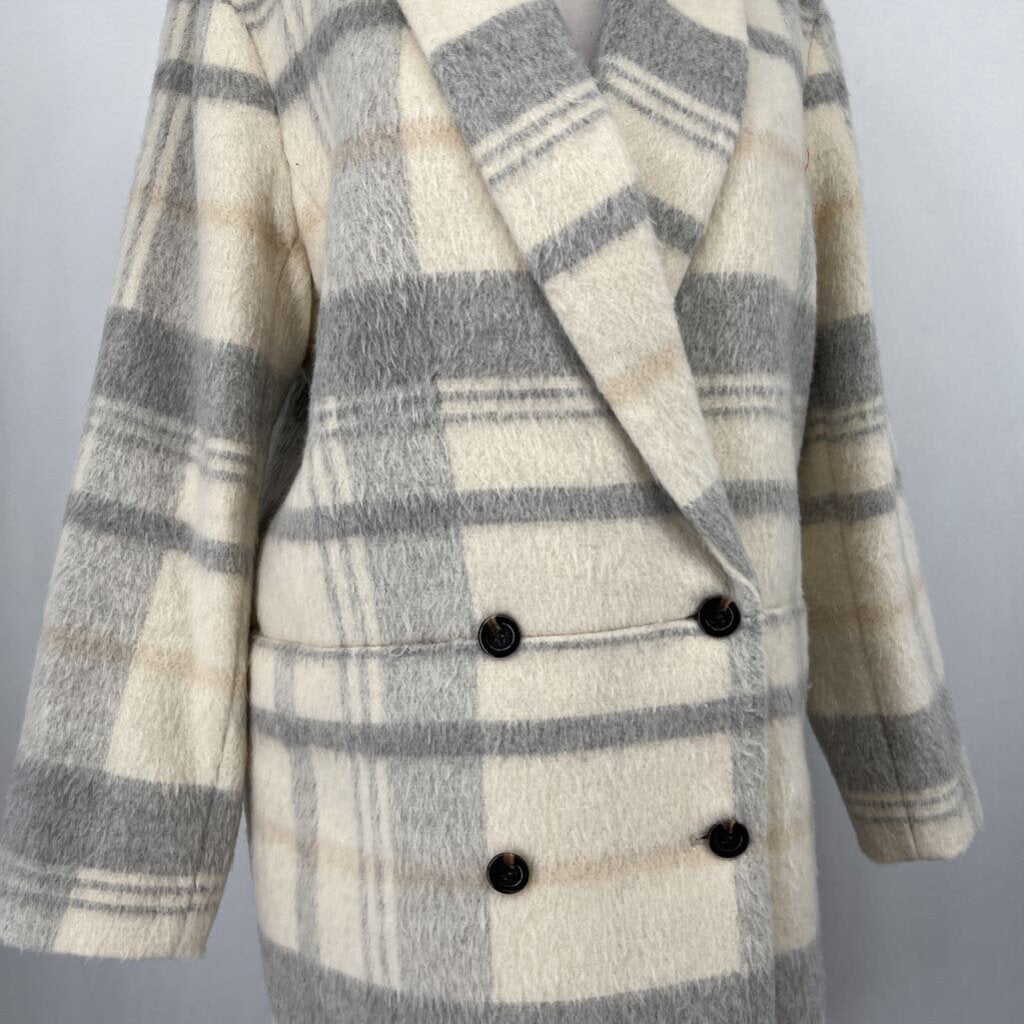 Ann Taylor Plaid Coat