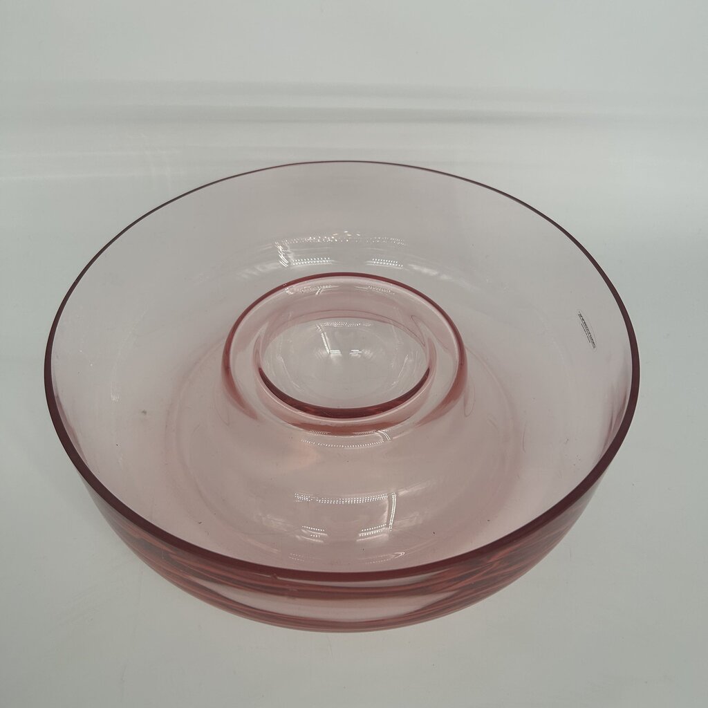 Glass Chip & Dip Bowl