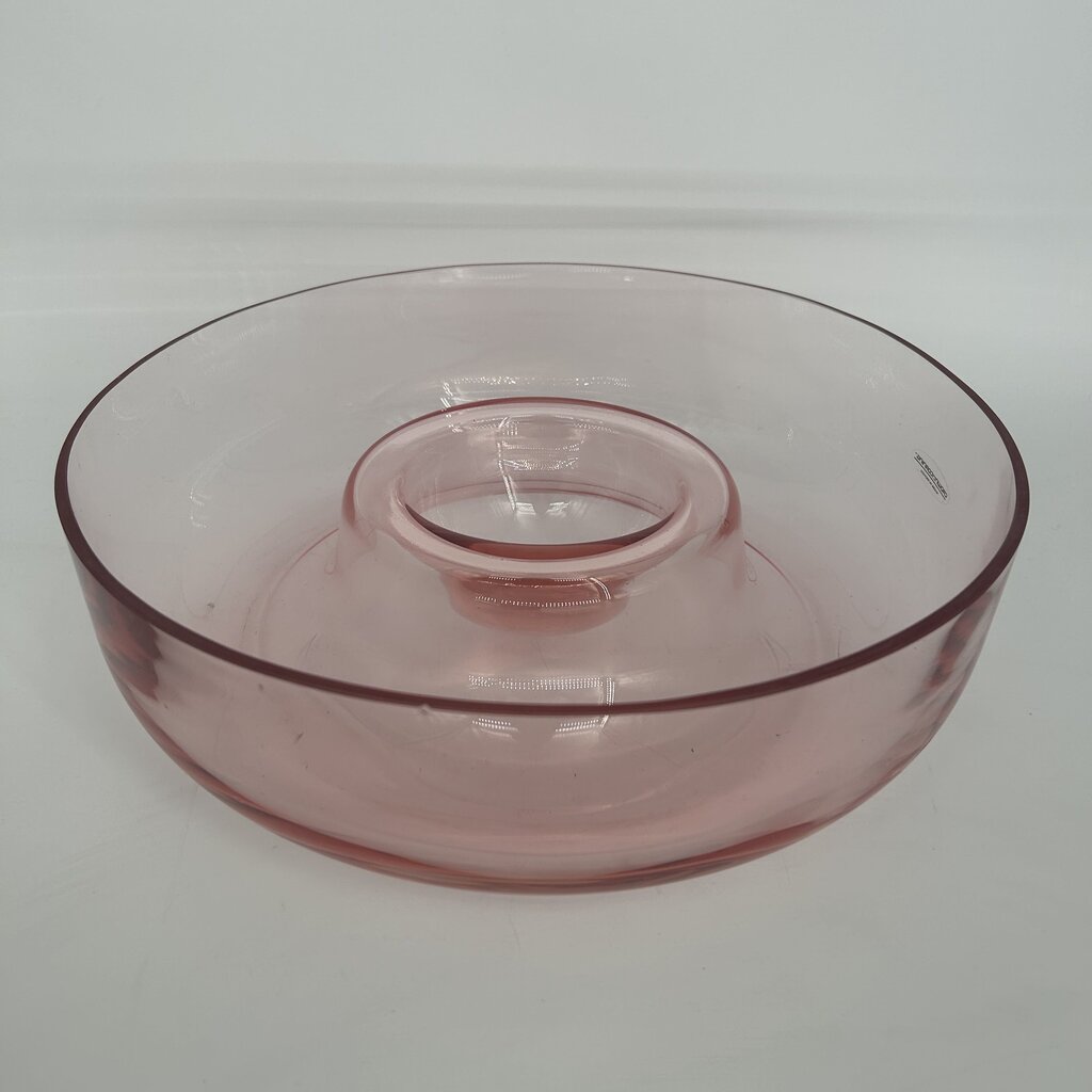 Glass Chip & Dip Bowl