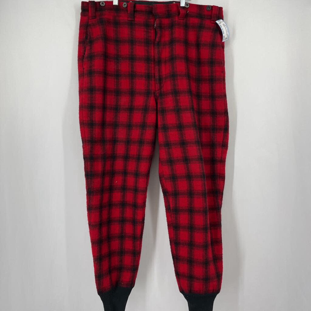 Woolrich Wool Checked Pants