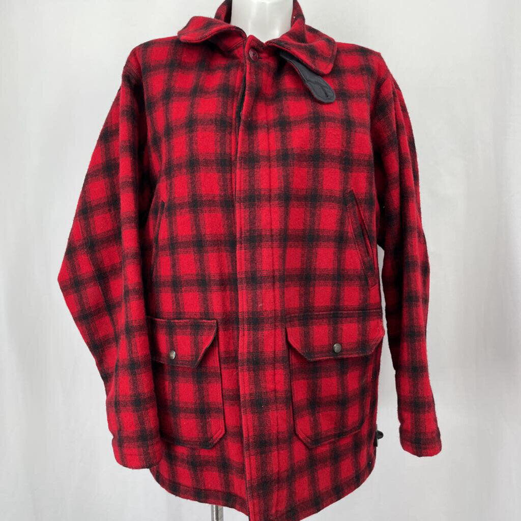 Woolrich Checked Lined Coat
