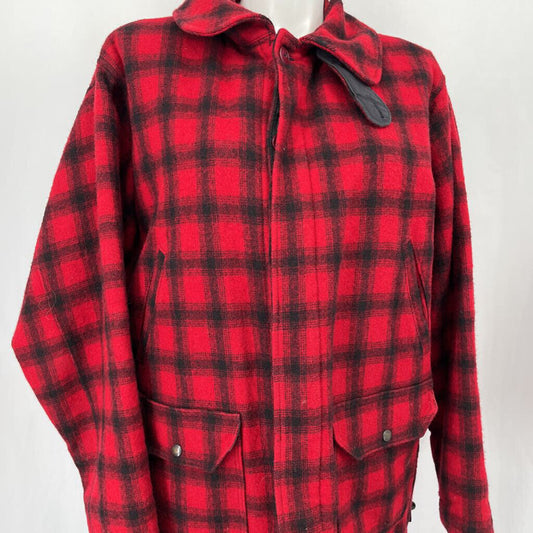Woolrich Checked Lined Coat