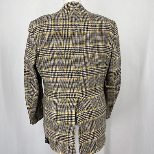 Men's Plaid Blazer AS IS