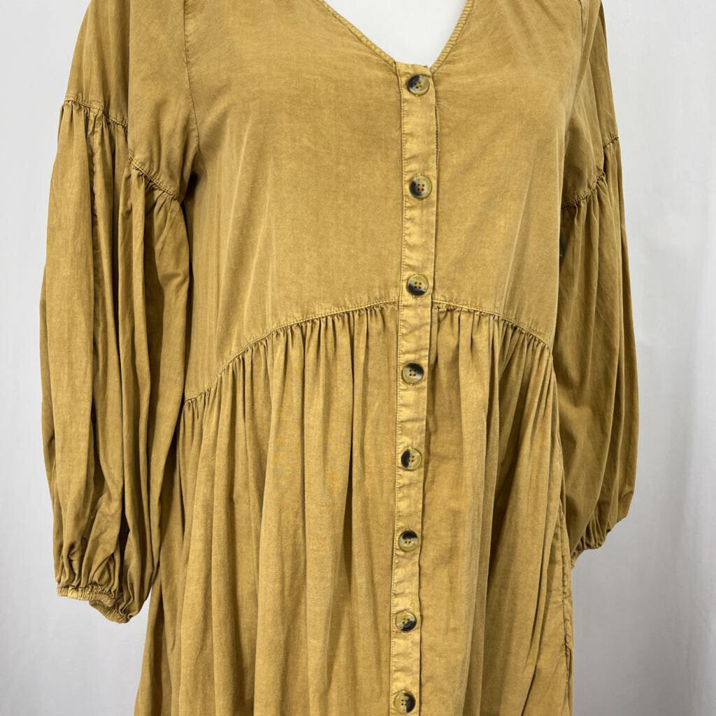 Free People LS Flowy Dress