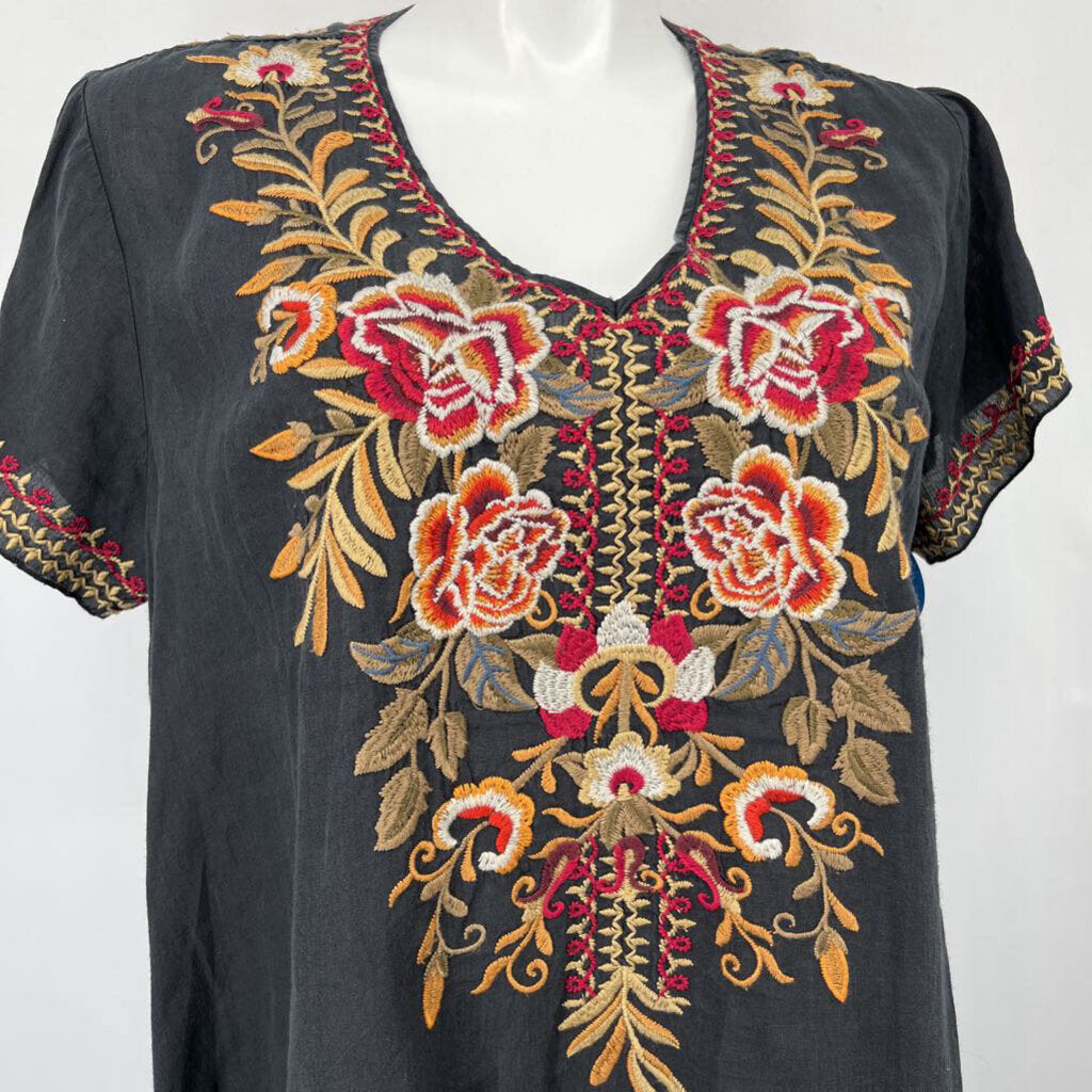 Johnny Was SS Silk Dress