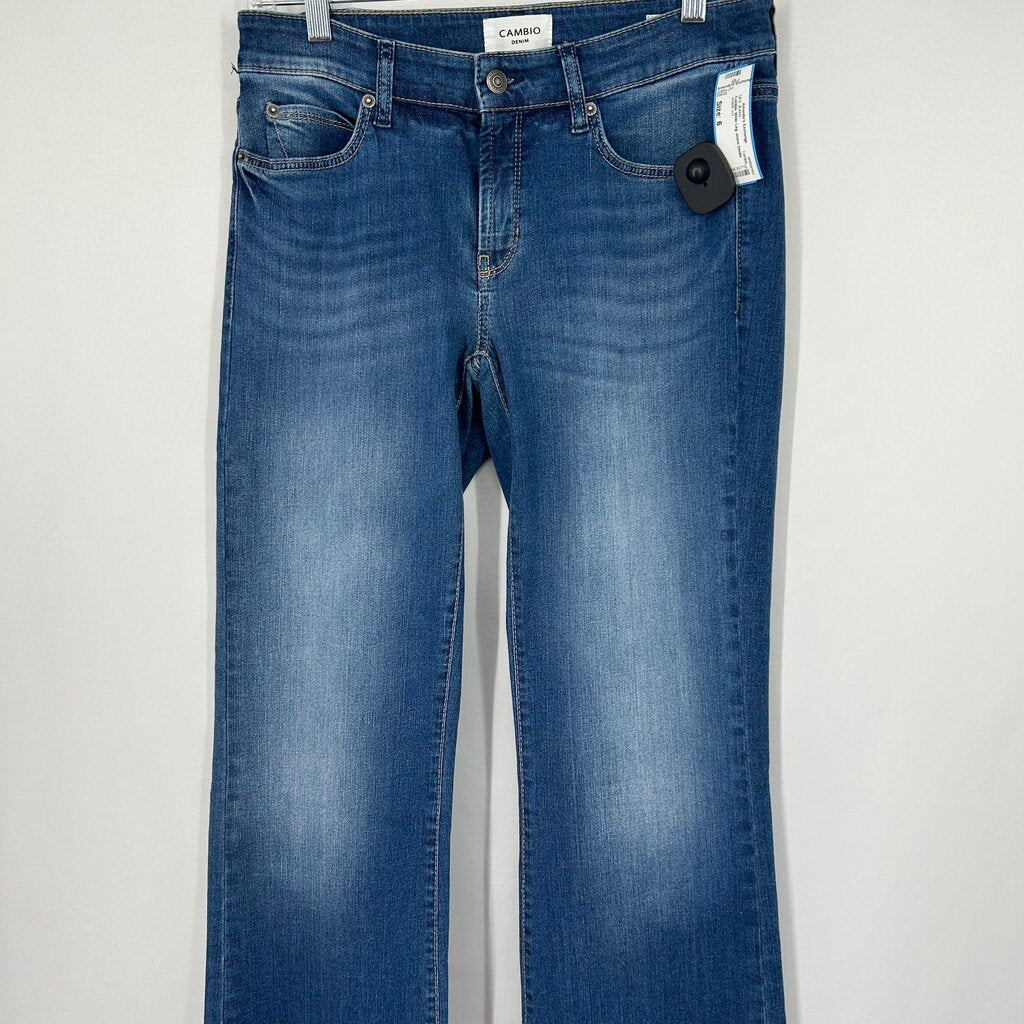 Cambio Wide Leg Jeans