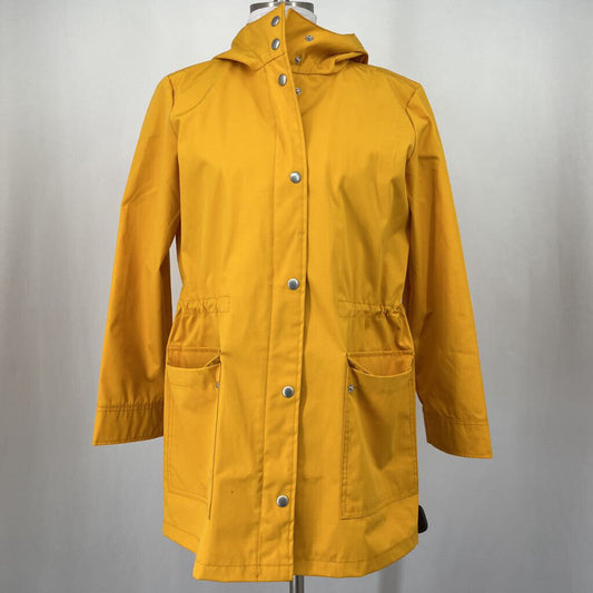 J Crew Rain Coat w Hood