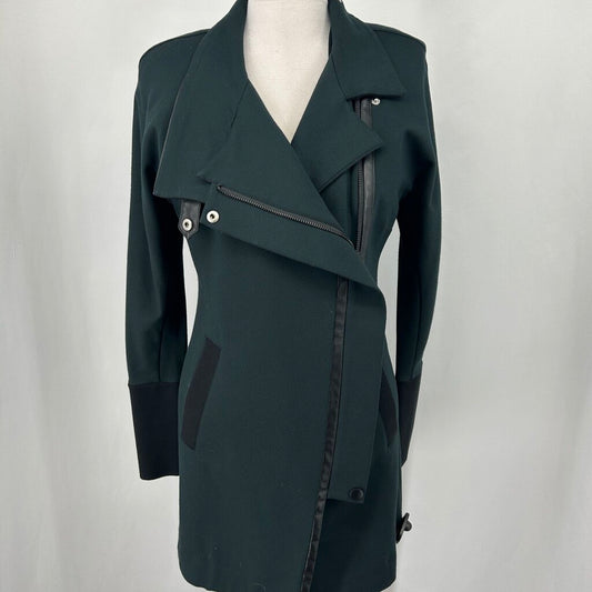 Cabi Angled Zipper Blazer