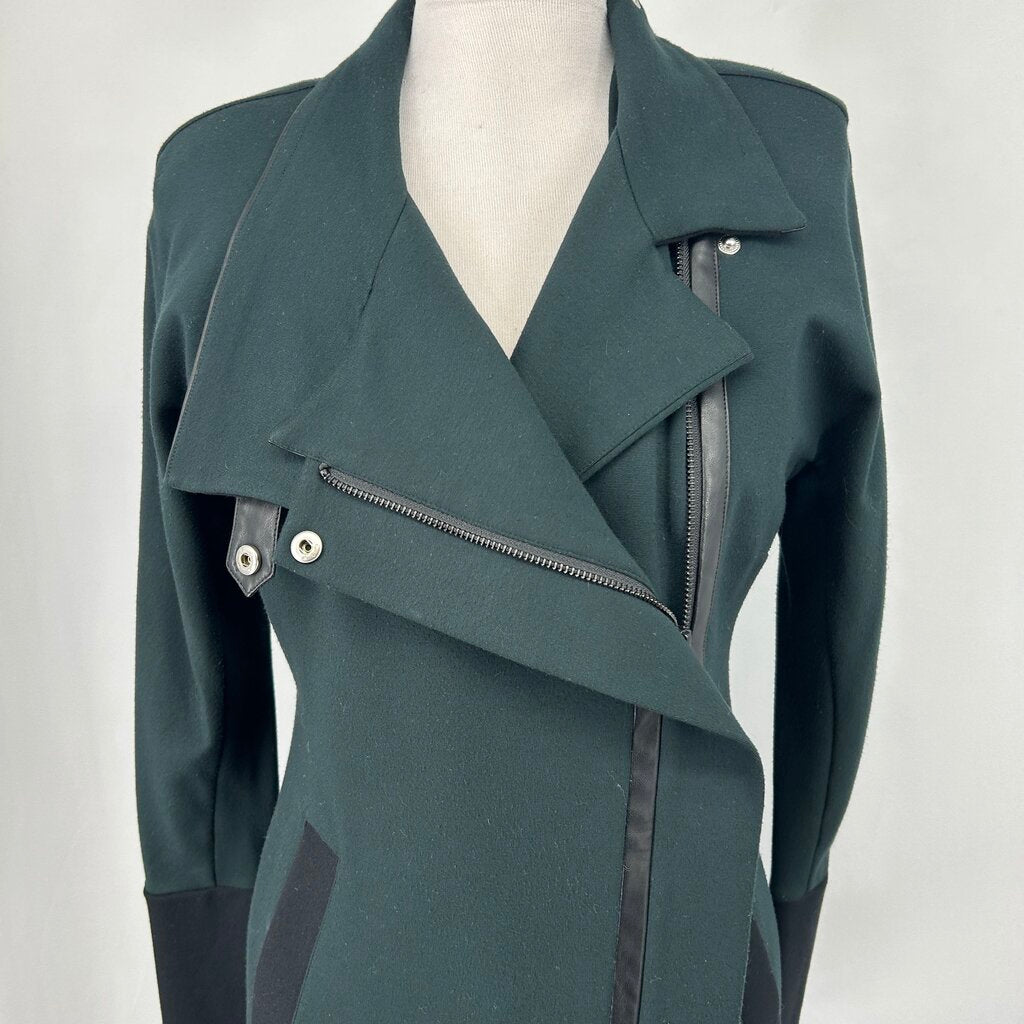 Cabi Angled Zipper Blazer