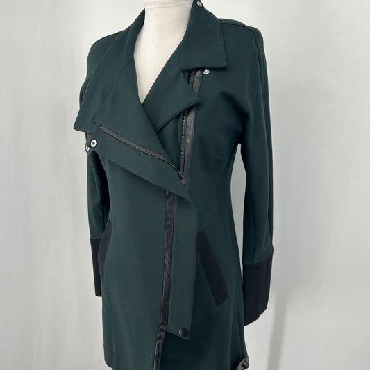 Cabi Angled Zipper Blazer
