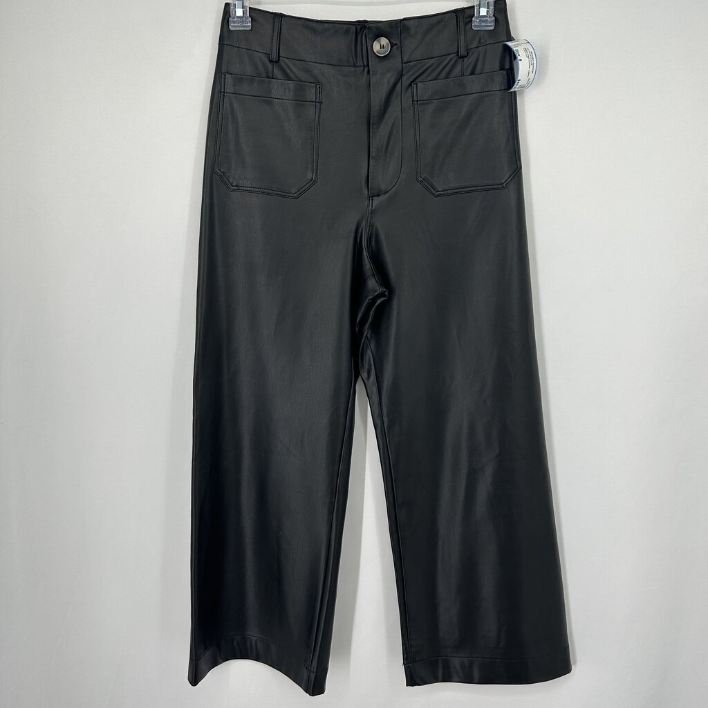Maeve Faux Leather Colette Pants