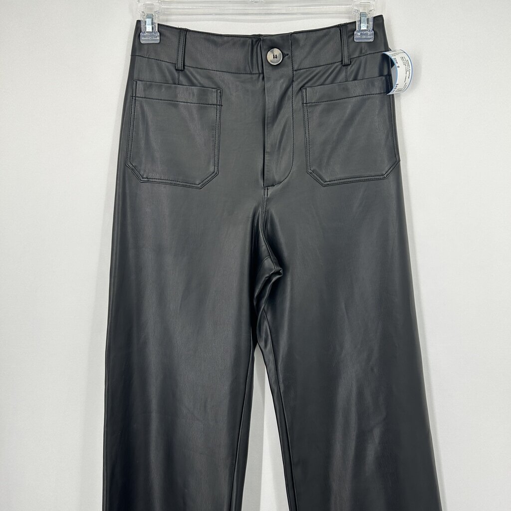 Maeve Faux Leather Colette Pants