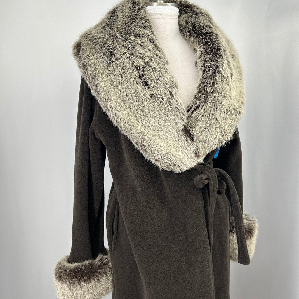 Fjall Jacket w/ Faux Fur Trim