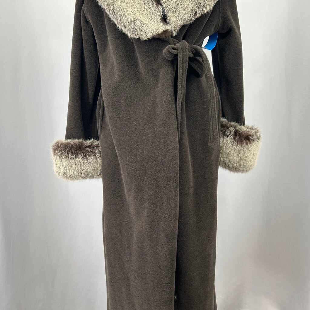 Fjall Jacket w/ Faux Fur Trim