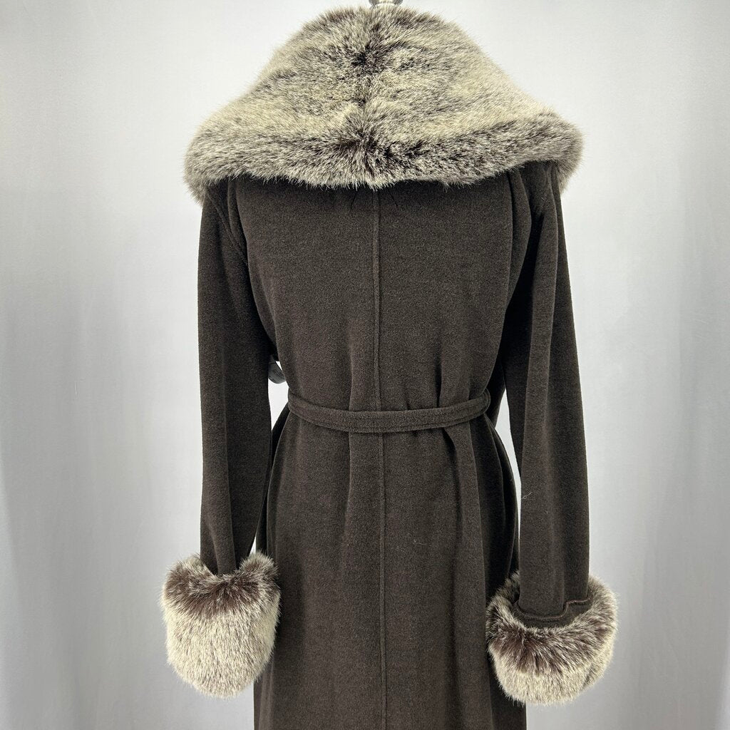 Fjall Jacket w/ Faux Fur Trim