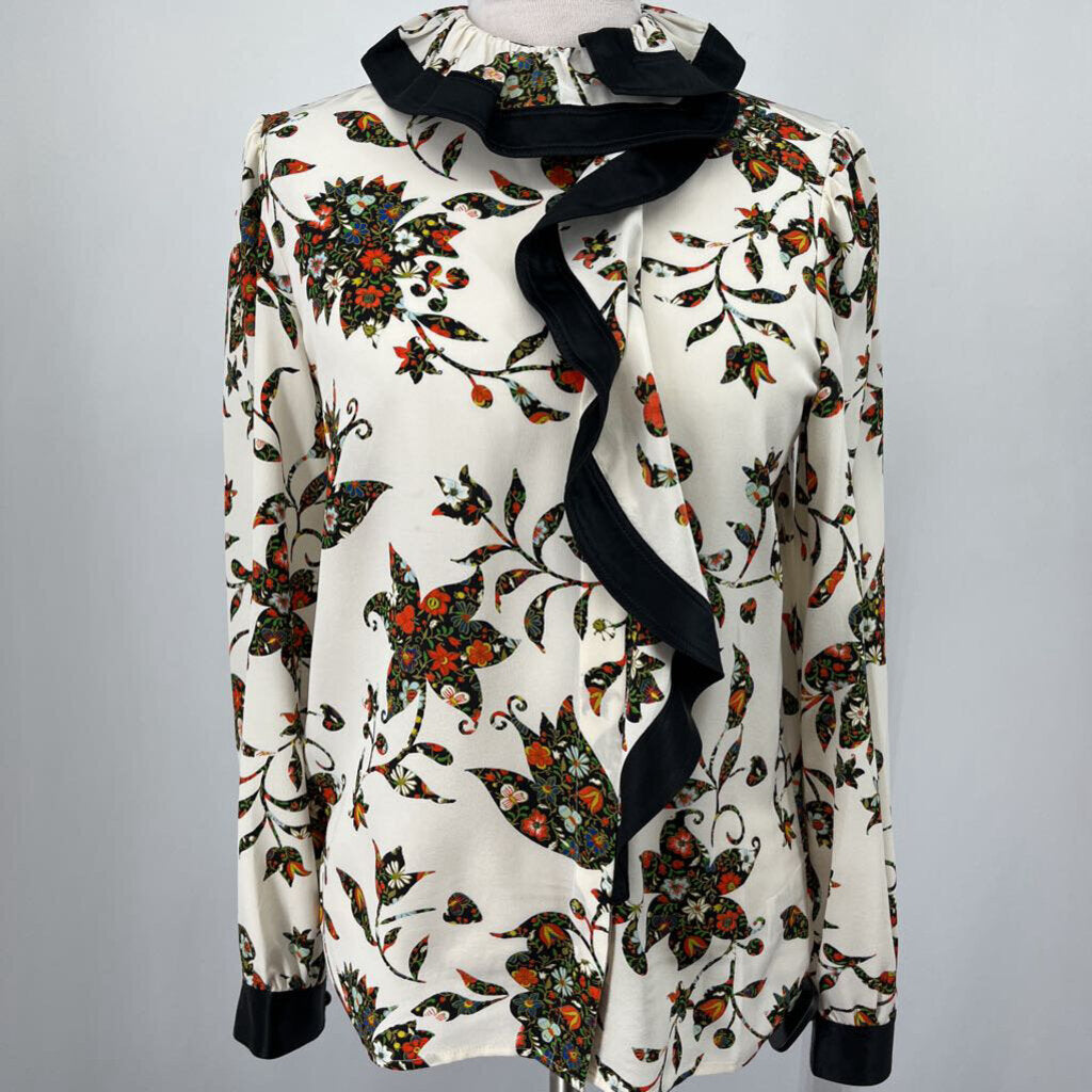 Tory Burch L/s Silk Shirt