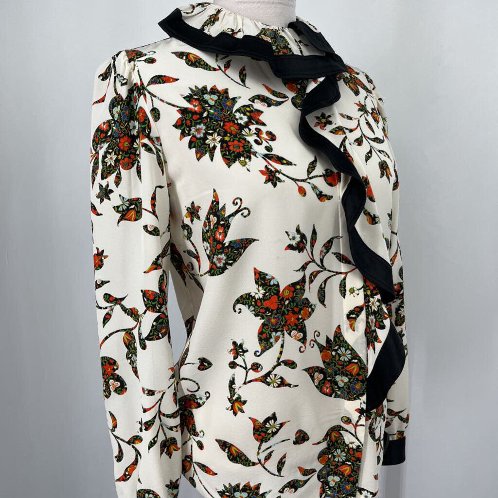 Tory Burch L/s Silk Shirt