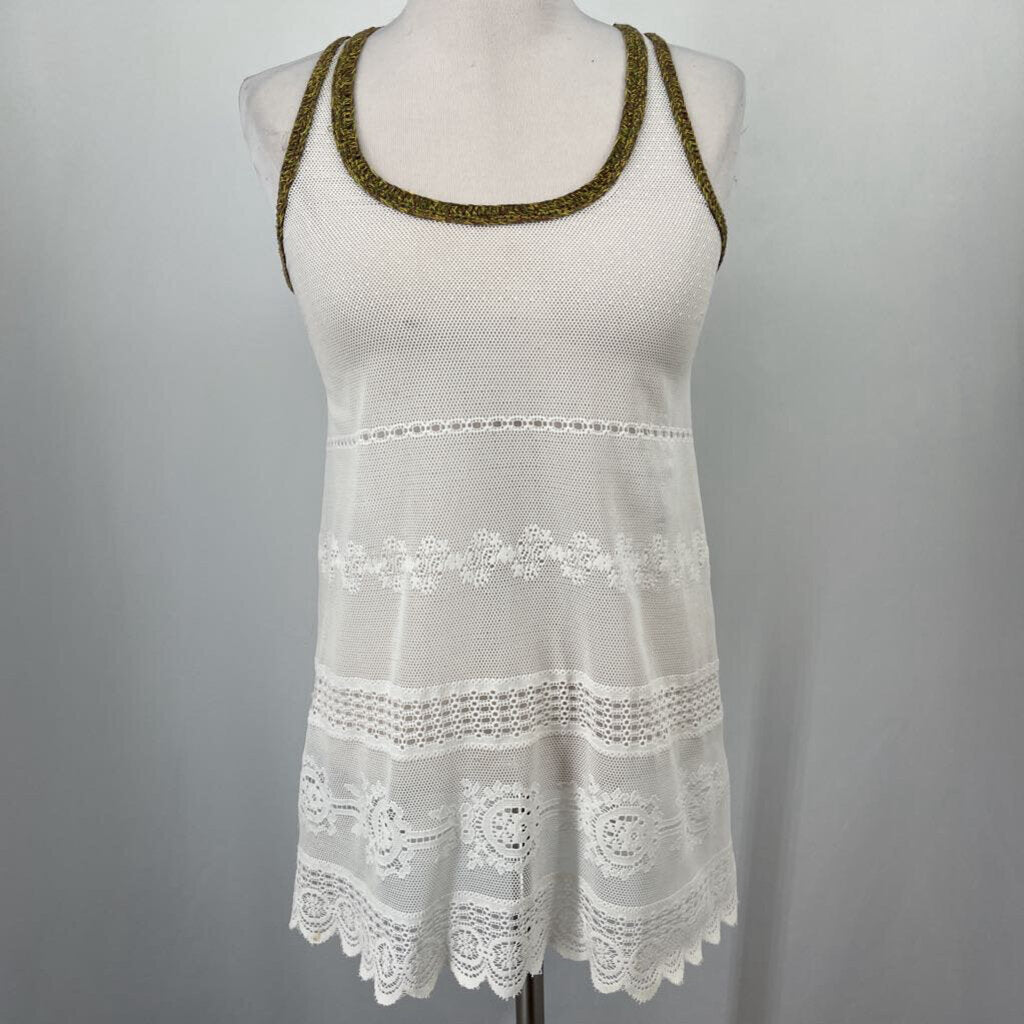 Free People Lace Tank Top