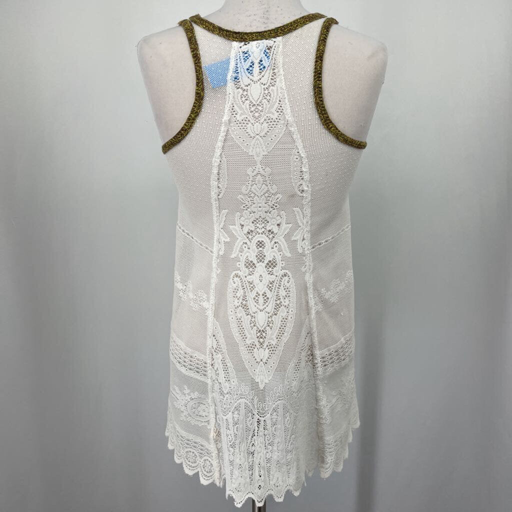Free People Lace Tank Top