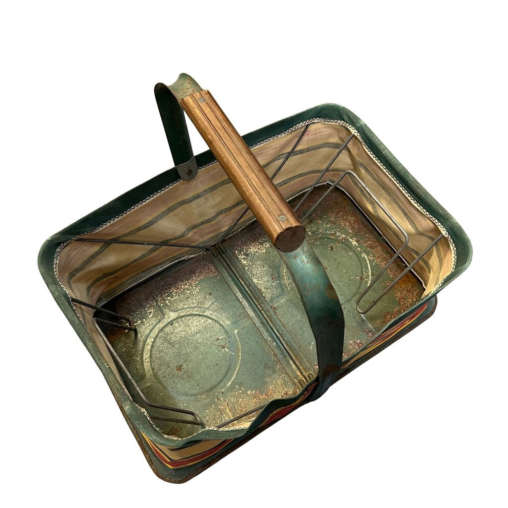 Stiped Metal Basket