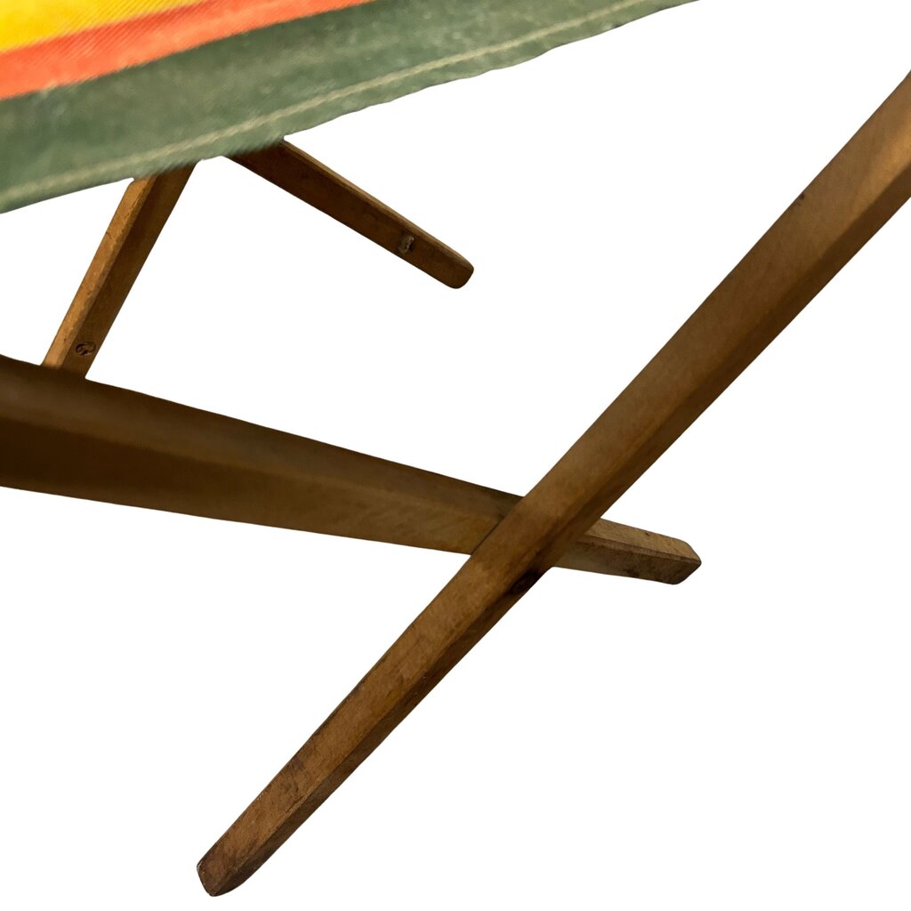 Striped Camp Stool