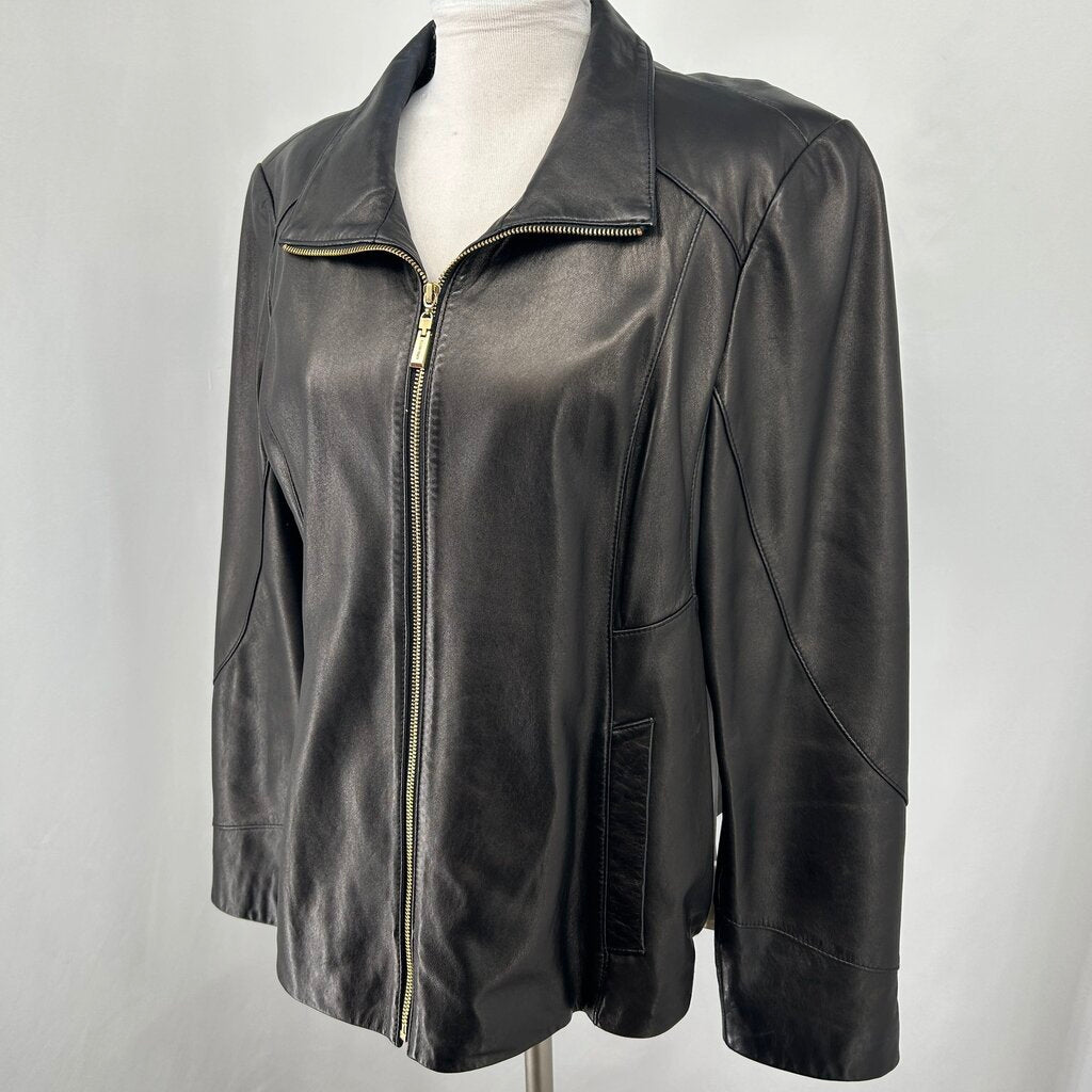 Ellen Tracy Leather Jacket