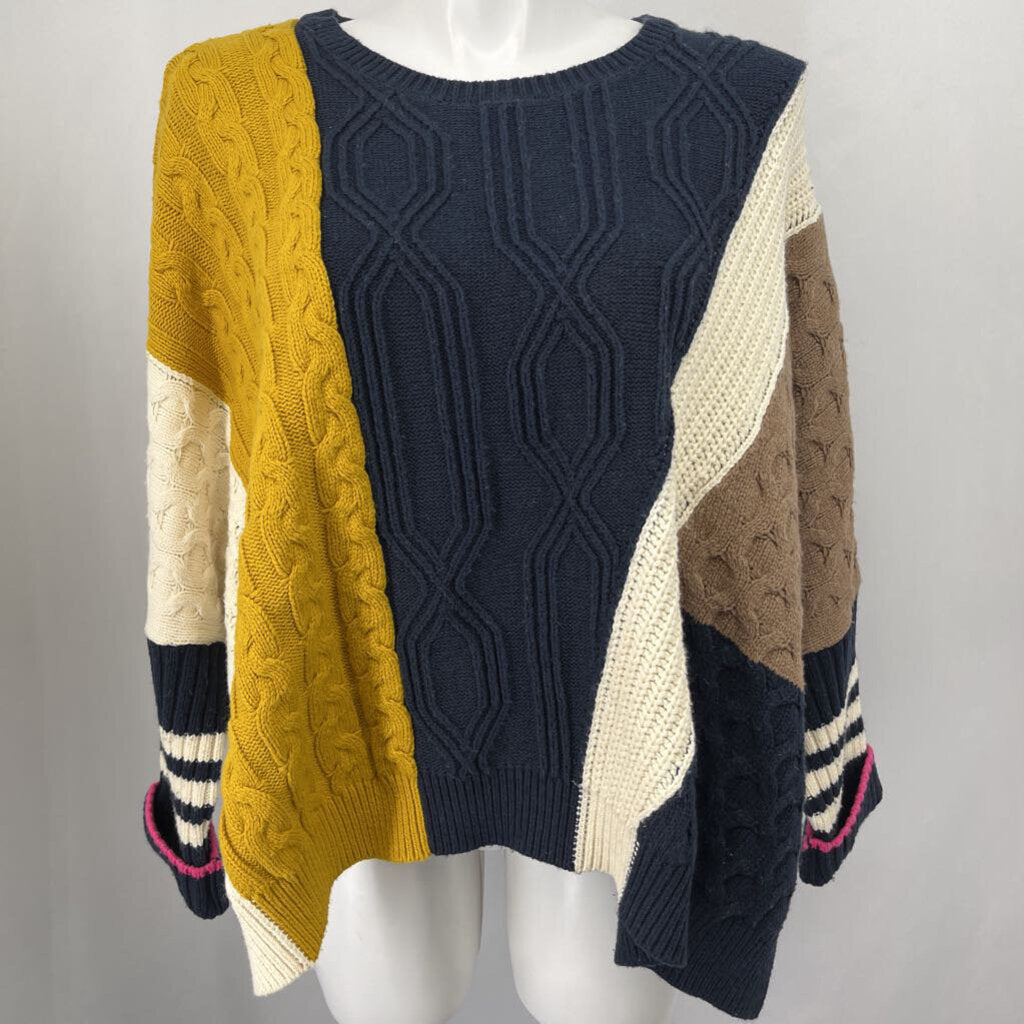 Maeve L/s Cable Knit Sweater