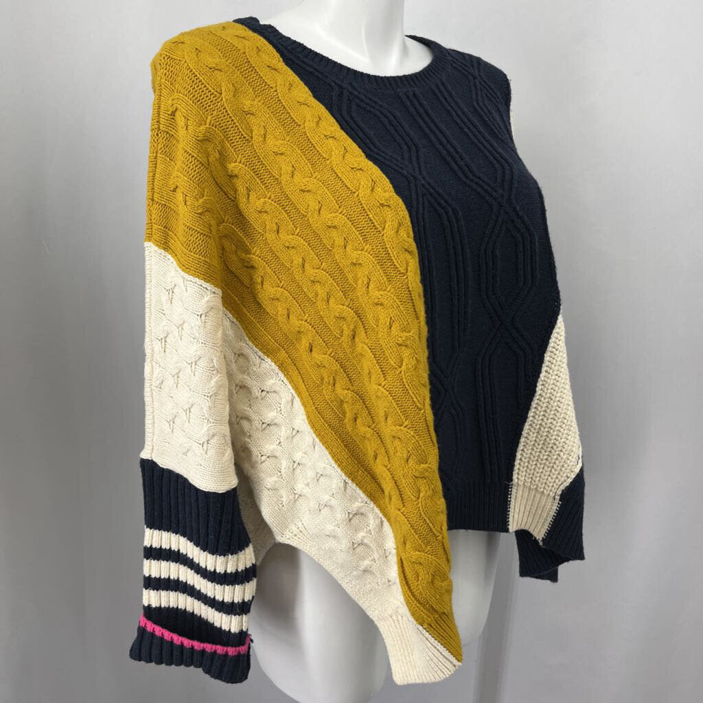 Maeve L/s Cable Knit Sweater