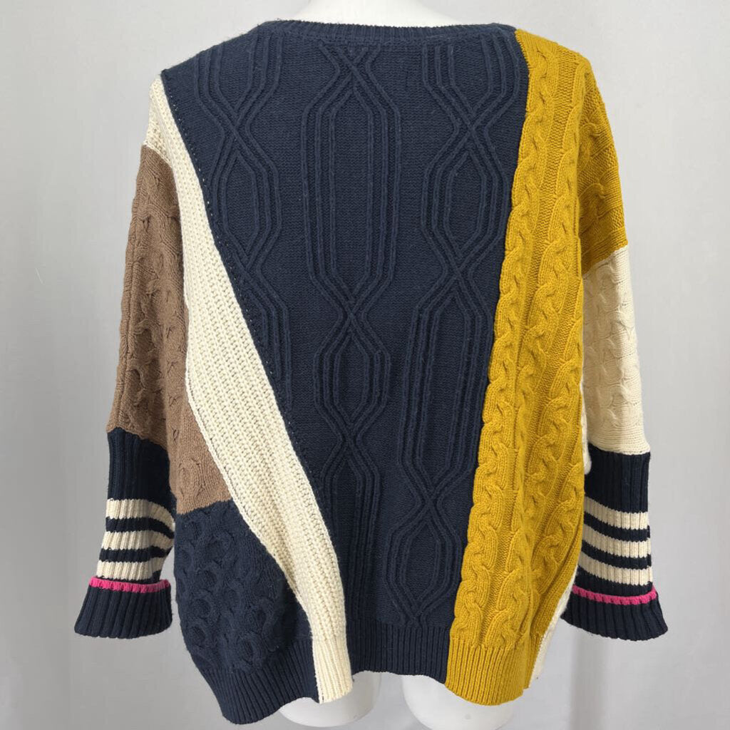 Maeve L/s Cable Knit Sweater