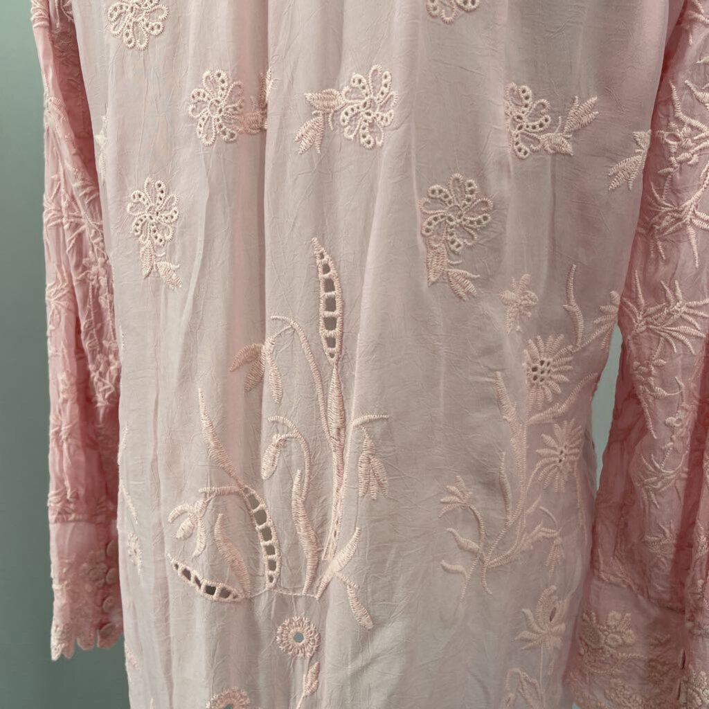 Johnny Was Embroidered Blouse