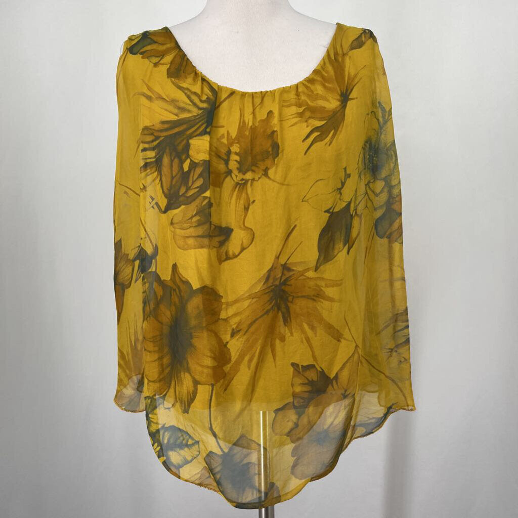 Pura Beta Slvls Floral Shirt