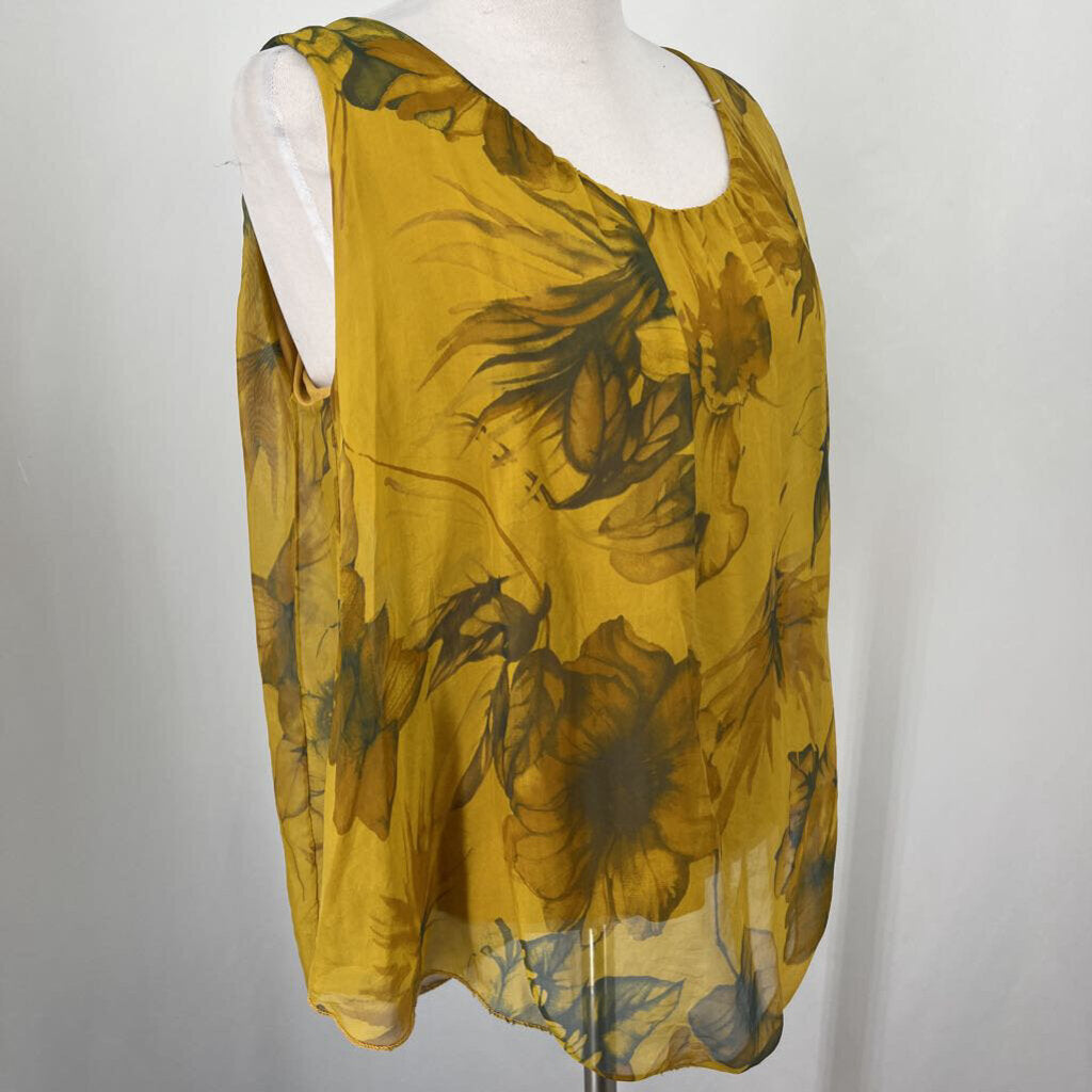 Pura Beta Slvls Floral Shirt