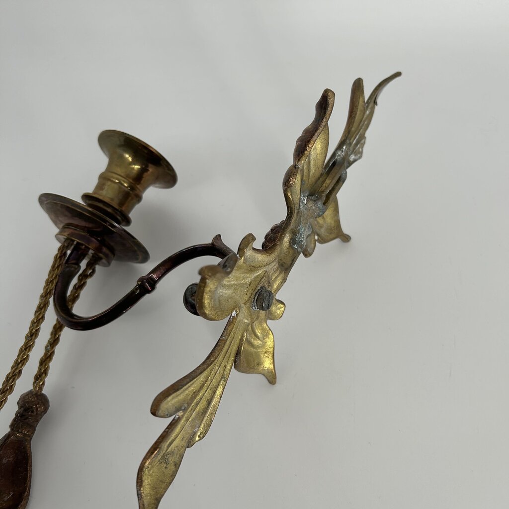 VTG Brass Wall Sconce