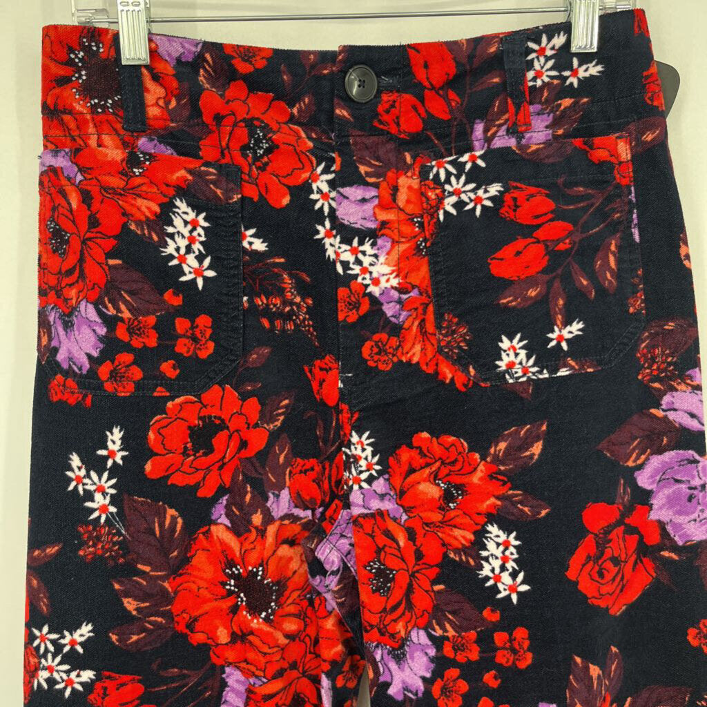 Maeve Floral Wide Leg Pant