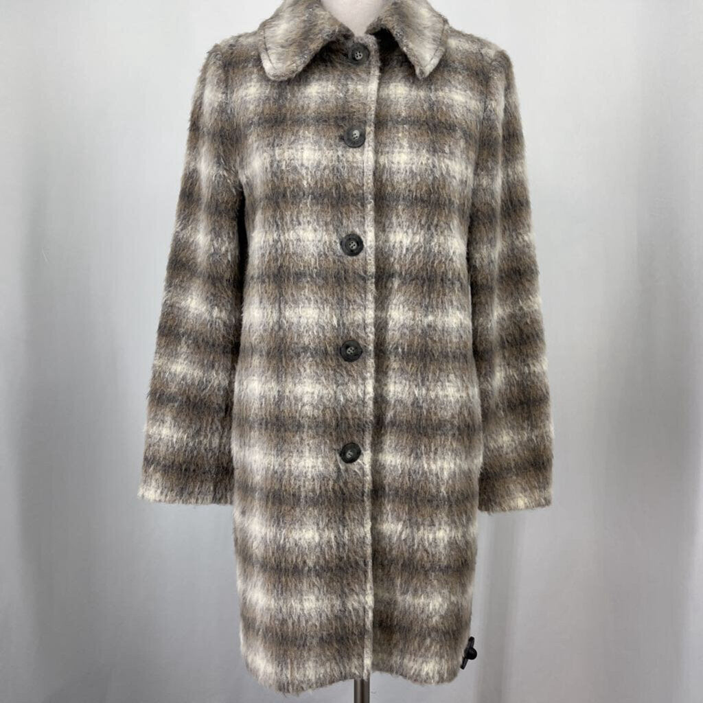 Katherine Kelly Plaid Coat